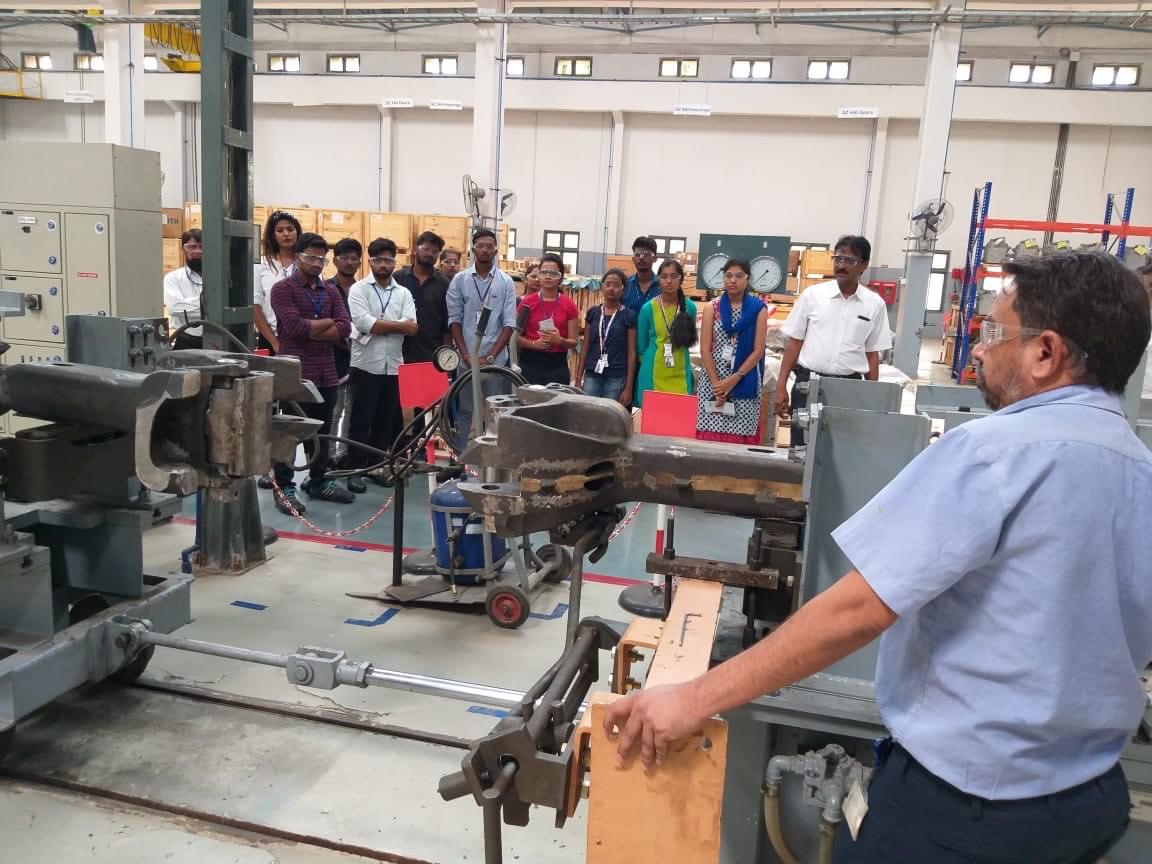 KL University Hyderabad Industrial Visit photo 2